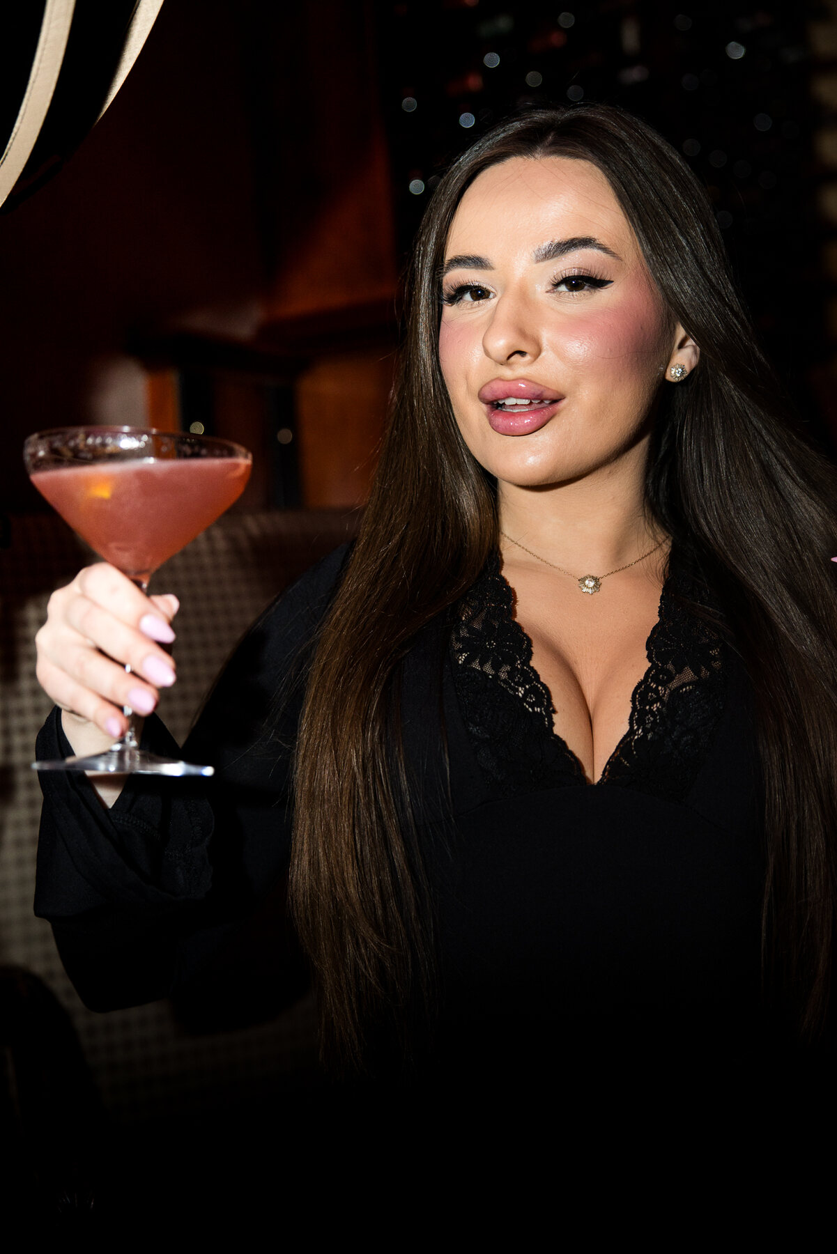 Tiffany Champagne Wine & Bar hospitality setting